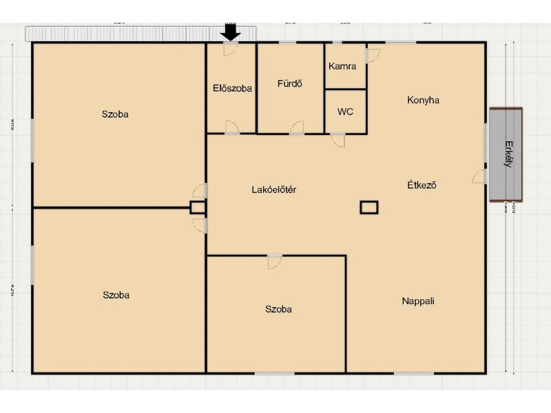 4 szobás, napelemes, csodálatos ingatlan eladó! 