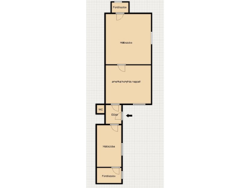 Eladó lakás a belső Terézvárosban. Kiváló befektetési lehetőség!