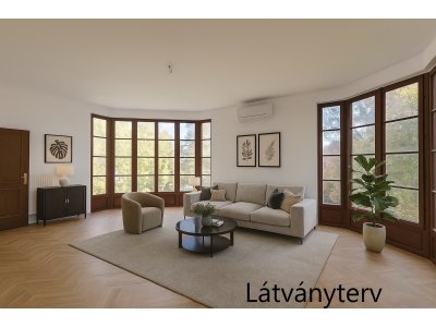 Eladó Makovecz Imre által tervezett mesebeli ikerház Budaligeten! 