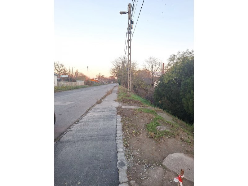 Csepel beruházási részén építési telek eladó