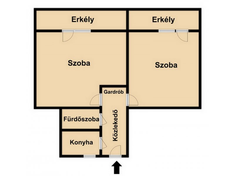 Két erkélyes, világos lakás eladó Újlipótváros szívében, pár lépésre a Westendtől