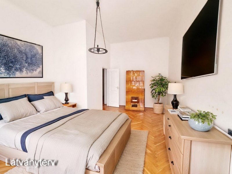 Két erkélyes, világos lakás eladó Újlipótváros szívében, pár lépésre a Westendtől