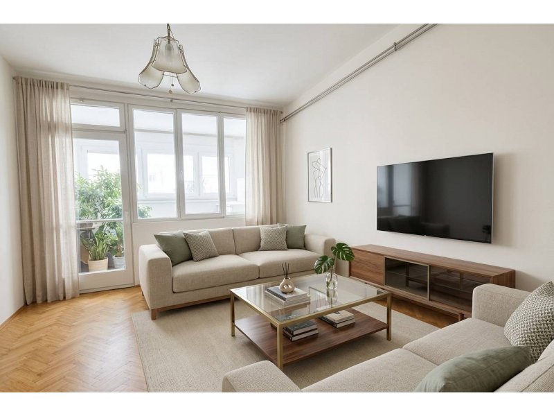 Eladó külön nyíló 2 szobás az Etele úton, panelprogramos házban!