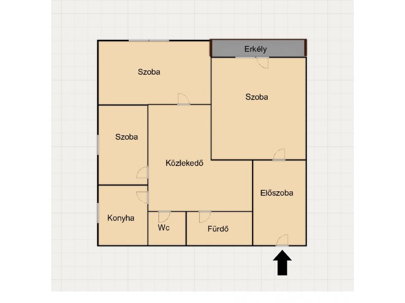 PANORÁMÁS, ERKÉLYES 3 SZOBÁS LAKÁS CSEPEL KÖZPONTJÁBAN!