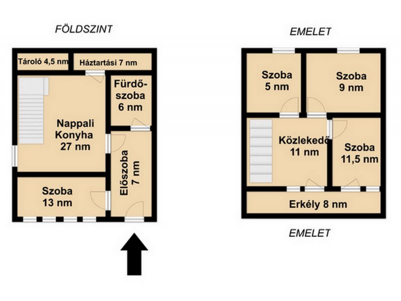 KERTBŐL EGYENESEN A DUNÁHOZ