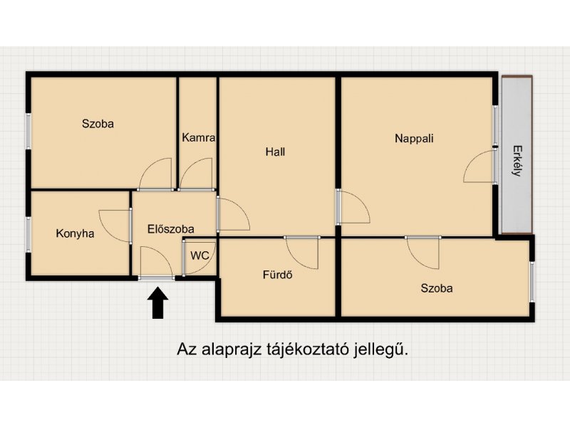 Eladó lakás a 9. kerületben, az Ipar utcában, kiváló elhelyezkedéssel!
